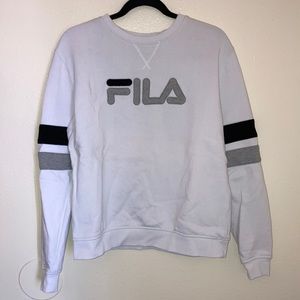 White FILA Sweatshirt